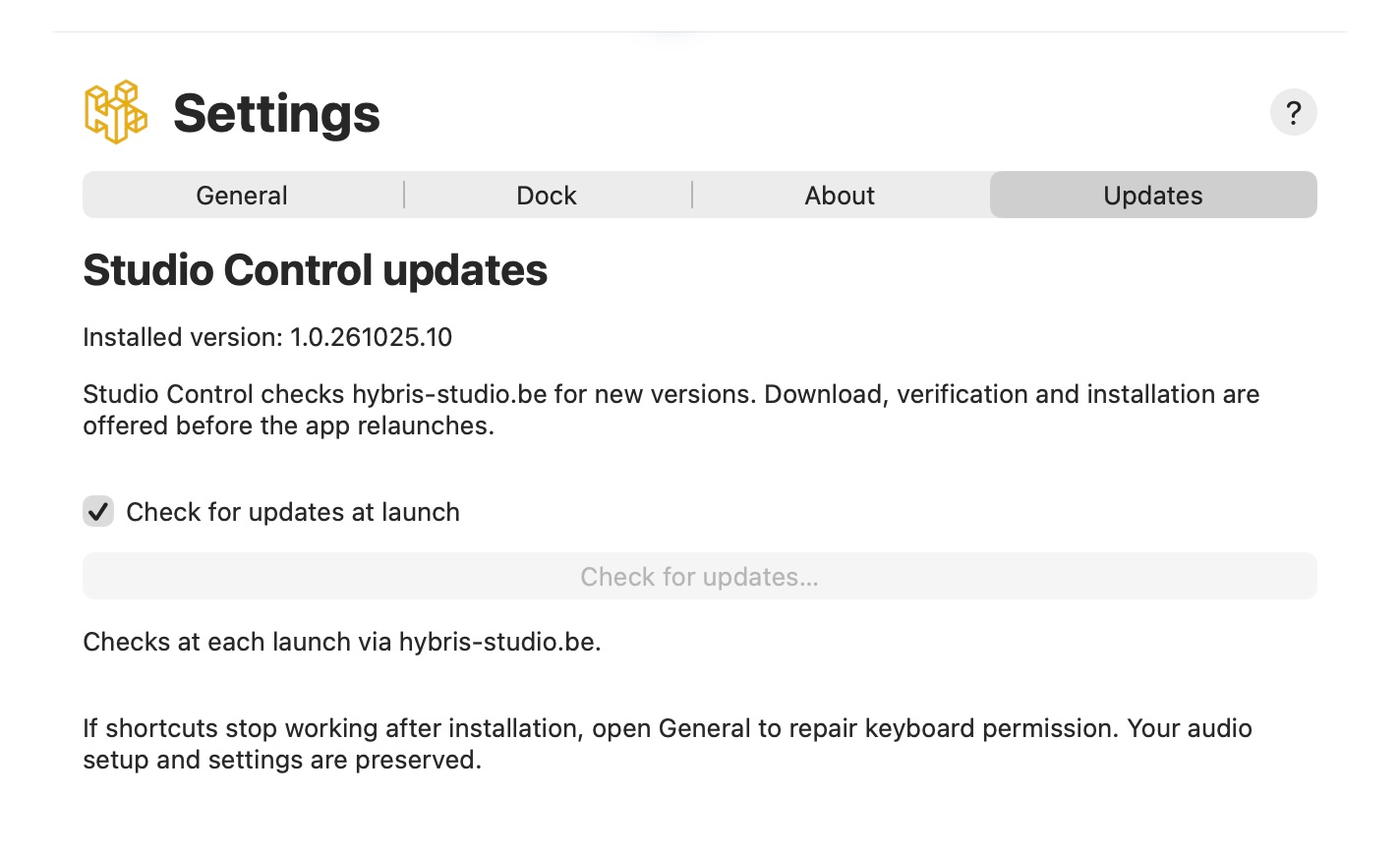 Updates