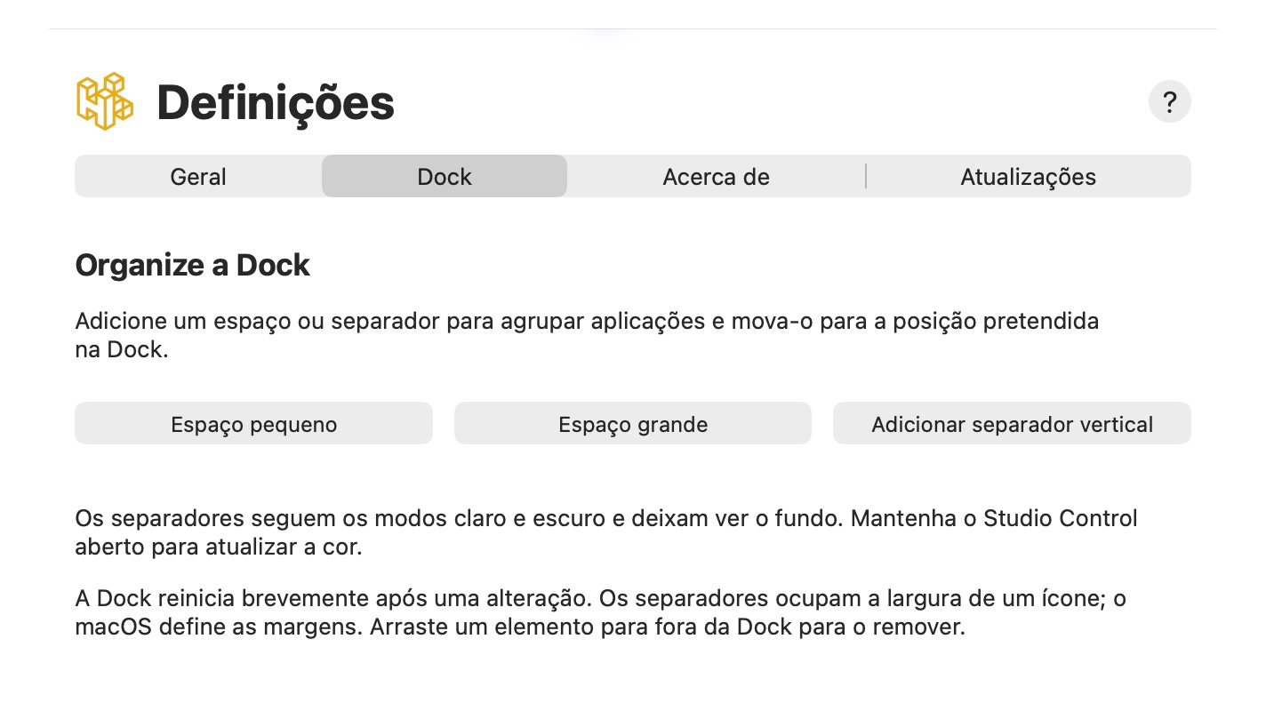 Organize a Dock