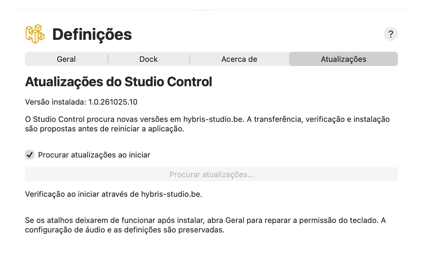 Atualizações